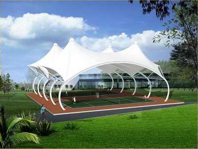 車(chē)輛出入口膜結(jié)構(gòu)