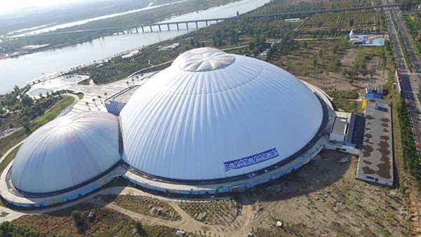 膜結(jié)構(gòu)遮陽傘