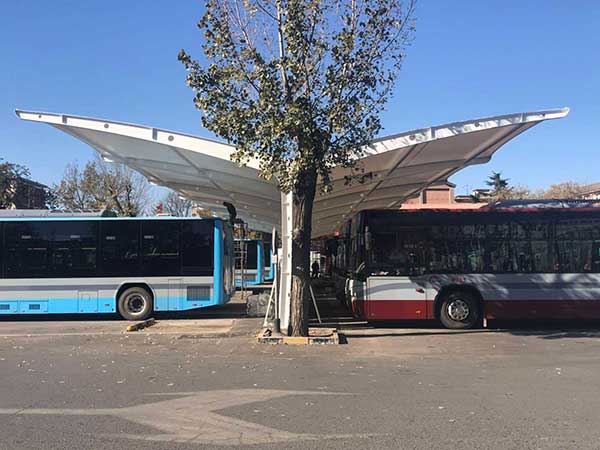 地下通道入口膜結構