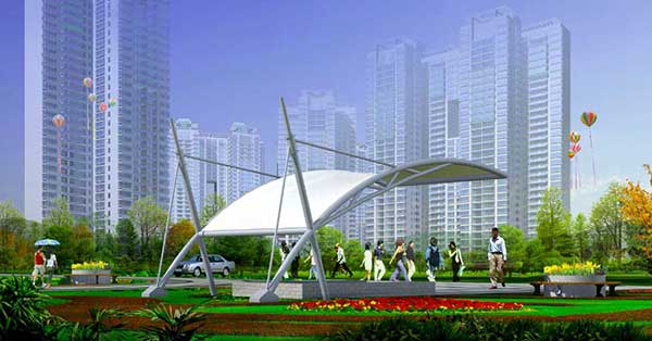 排球場(chǎng)膜結(jié)構(gòu)