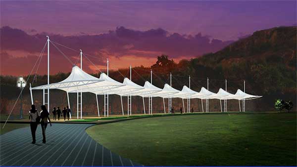 工業(yè)廠房膜結(jié)構(gòu)