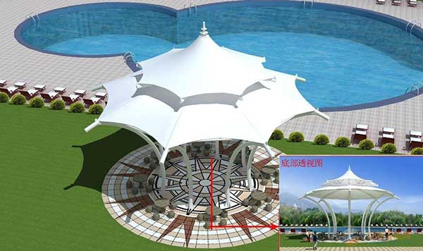 商業(yè)廣場膜結(jié)構(gòu)