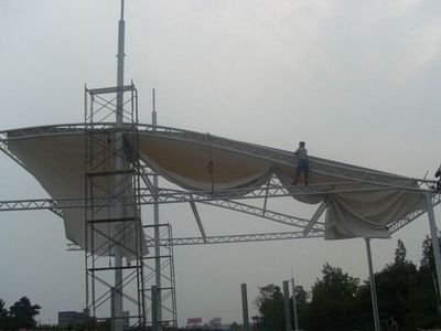 倉庫膜結(jié)構(gòu),高速收費(fèi)站出入口膜結(jié)構(gòu)