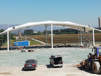 景觀設(shè)施膜結(jié)構(gòu),鋼結(jié)構(gòu)工程