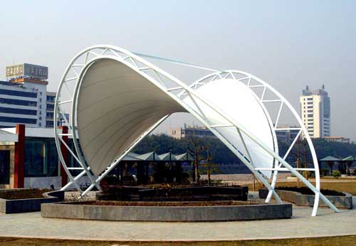 小區(qū)花園膜結(jié)構(gòu)