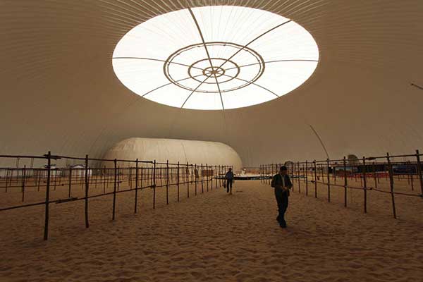 休閑場所膜結(jié)構(gòu)