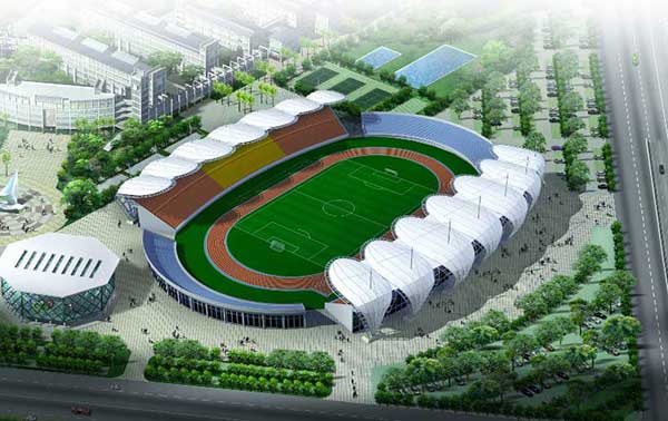 高速收費(fèi)站出入口膜結(jié)構(gòu)