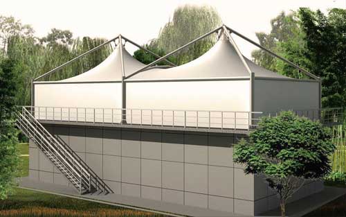 風(fēng)景區(qū)膜結(jié)構(gòu)