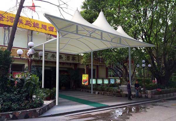 購物中心張拉膜