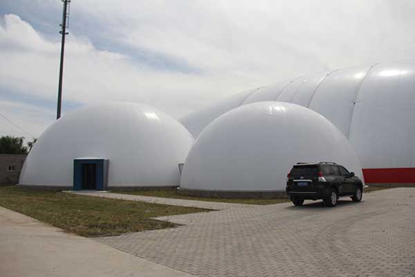 充氣膜垃圾填埋場