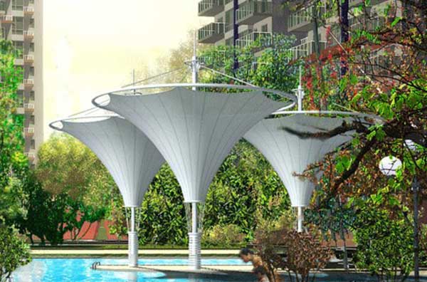 PTFE膜結(jié)構(gòu)停車棚全面解析:從抗紫外線到自潔功能的全方位優(yōu)勢(shì)