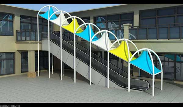 健身中心膜結(jié)構(gòu)