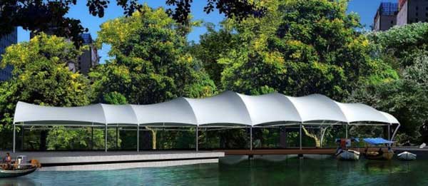 廣東中材新材專注門球場膜結構：打造舒適運動空間