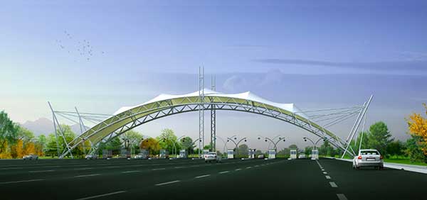 山東省菏澤市成武縣小清河北段景觀膜結(jié)構(gòu)工程