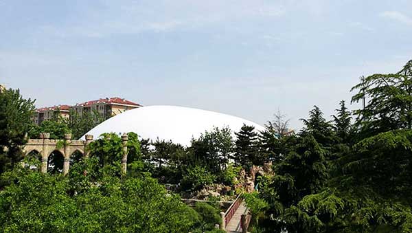 阜平縣職業(yè)技術(shù)教育中心新校區(qū)建設(shè)項(xiàng)目體育看臺(tái)膜結(jié)構(gòu)