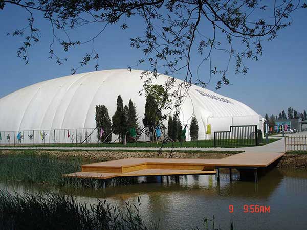 金湖縣起點公園人行景觀膜結(jié)構(gòu)