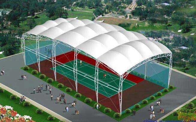 合肥市合作化路中學(xué)膜結(jié)構(gòu)停車棚