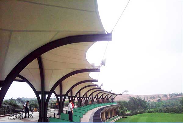 常州旅游商貿(mào)高等職業(yè)技術(shù)學(xué)校體育看臺(tái)膜結(jié)構(gòu)