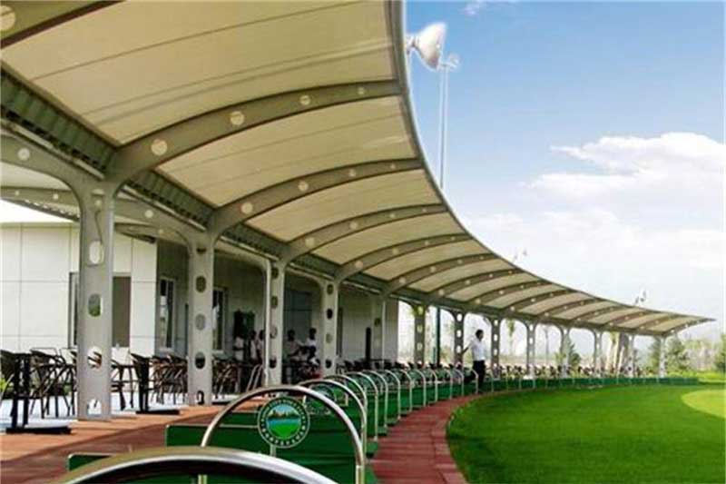 表演中心舞臺(tái)膜結(jié)構(gòu)