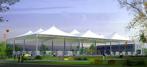 奎屯etfe膜結(jié)構(gòu)搭建