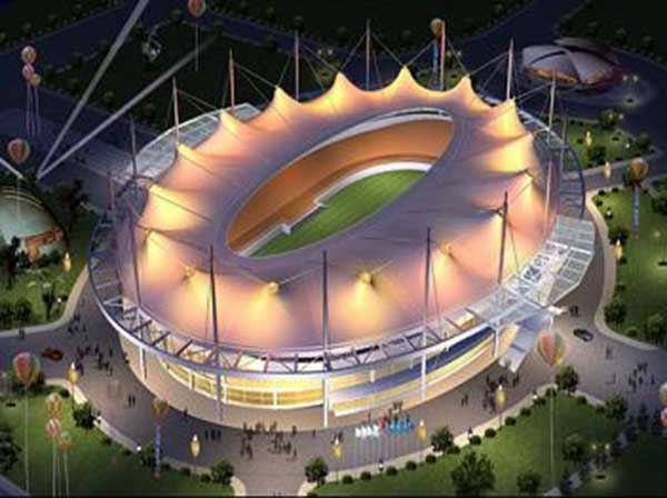 PTFE膜結(jié)構(gòu)看臺廠家電話：一鍵聯(lián)系，方便快捷