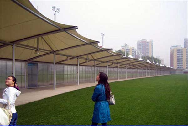 地下通道入口膜結(jié)構(gòu)